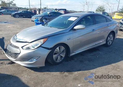 2013 Hyundai Sonata Hybrid Limited z USA, uszkodzony, nr VIN KMHEC4A46DA086030